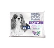 SPECIAL DOG Excellence pouches Mini ADULT lamb/rabbit 4x100 g - konservi suņiem