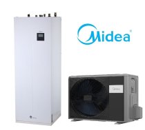 Siltumsūknis MIDEA M-Thermal 8 kW ar 190L boileri (MHA-V8W/D2N8-B2 / HBT-A100/190CD90GN8-B)