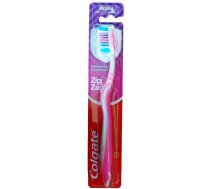 Colgate Zig Zag Medium (Pink) vidējas cietības zobu birste