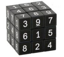 Sudoku rubika kubiks (melns)