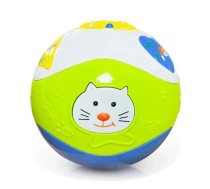 Muzikāla rotaļlieta - Izglītojoša bumba, skaņas un gaismas efekti, Ø 19,2 cm