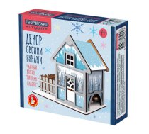 Pašdarināts dekors "Tējas namiņš. Ziemas pasaka"