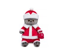Mīkstā rotaļlieta "Kaķis Basik. Santa Claus", 22 cm