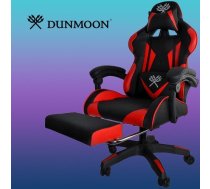 Spēļu krēsls - melns + sarkans "Dunmoon"