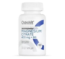 Ostrovit Magnija Citrāts / Magnesium Citrate 400mg + B6 TABLETES (90 tabletes)
