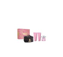 Versace Bright Crystal Eau de Toilette 90 ml – Ziemassvētku dāvanu komplekts (4 daļas)