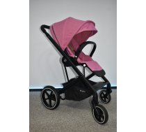 (Lietoti) Cybex Balios S 2.0 Lux pastaigu rati Black Frame Magnolia Pink (Rozā)