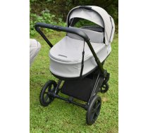 (Lietoti) Cybex Priam 2.0 Soho Grey Matt Black Frame Kulbu Rati (Pelēki)