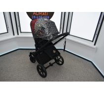 (Lietoti) Cybex Priam 3.0 Rebellious Matt Black frame Pastaigu rati (Dizaina)
