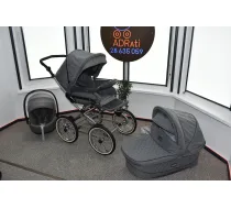 (Lietoti) ROAN PRESTIGE 3-IN-1 + CYBEX CLOUD Q (Pelēki)