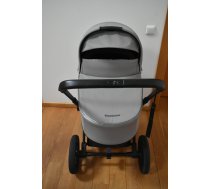 (Lietoti) Cybex Priam 1.0 Matt black frame Kulbu Rati (Pelēki)