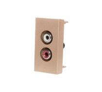 Livolo audio modulis, zelta WAUDIO-1-63