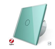 Livolo ZIGBEE vienpola skārienjutīgais pārslēdzis Zaļš C701sZ/701-68