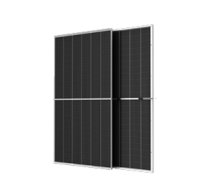 Saules panelis TRINA 690W, VERTEX N, HALF-CUT, N-TYPE, BIFACIAL, BLACK FRAME, 33MM