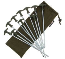 NGT Bivvy Pegs - 10 x 12", 30cm skrūvējami telts mietiņi  10gab