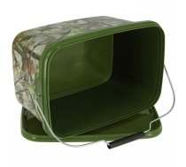 NGT Camo 5 Litre Square Bucket 5L kantains spainis kamuflāžas krāsā