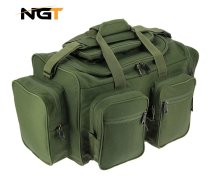 NGT Carp Coarse Fishing Deluxe GTS Carryall Multi Pocket Holdall Tackle Bag