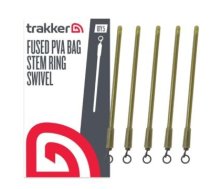 Trakker FUSED PVA BAG STEM - RING SWIVEL, Pva maisa kāts ar gredzena griezuli