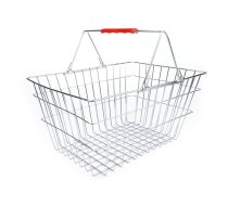 Metāla iepirkšanās grozs Metal Shopping Basket