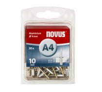 Novus kniedes A4x10 ALU 30 gab