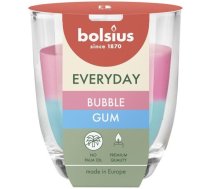 Bolsius Svece aromātiskā stikla glāzē Ø7x8cm bubble gum