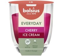Bolsius Svece aromātiskā stikla glāzē Ø7x8cm cherry ice cream