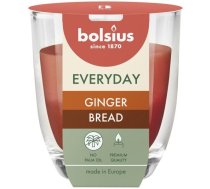 Bolsius Svece aromātiskā stikla glāzē Ø7x8cm ginger bread
