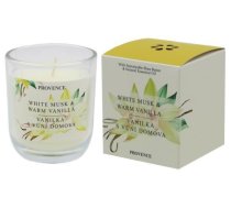 Aromātiska svece Provence Ø7.5x8.5cm Musk & Vanilla