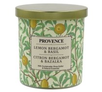 Aromātiska svece Provence Ø8x9cm Lemon & Bergamot & Basil