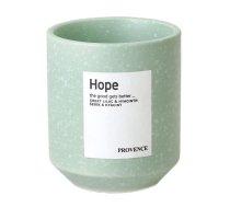 Aromātiska svece kermikas glāzē Ø7x8cm Provence Hope Ceriņi un hiacinte