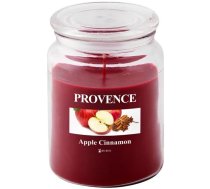 Provence Aromātiskā svece stikla traukā 14cm Ābols