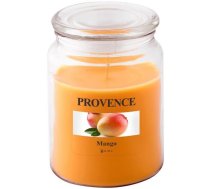 Provence Aromātiskā svece stikla traukā 14cm Mango
