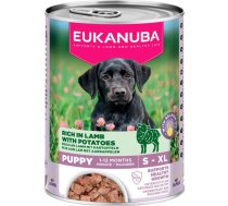 Konservi kucēniem Eukanuba CAN LC Puppy lamp Potatoes 400 g