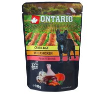 Konservi suņiem Ontario Dog Cartilage with Chicken in Broth 100 g