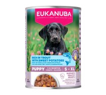 Konservi kucēniem Eukanuba CAN LC PUP AB Trout Sweet Potatoes 400 g