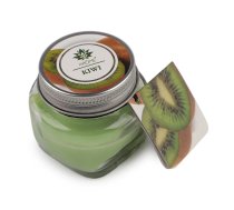 Aromātiskā svece stikla burciņā ar vārda plāksnīti 28 g KIWI (Uz vietas)