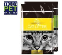 Tiger Pet Lemon Scent 5L cementējoši pakaiši kaķu tualetei