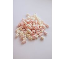 Mini zefīri Marshmallow balts/ rozā 25g