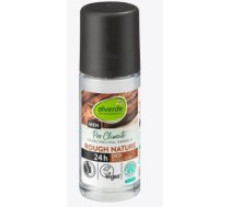 alverde dabas kosmētika MEN Rough nature dezodorants Roll On stikla pudelē, 50 ml