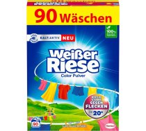 Weisser Riese veļas pulveris krāsainai veļai, 90 mazgāšanas reizēm