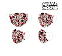 Higiēniska Sejas Maska Minnie Mouse Bērnu Sarkans