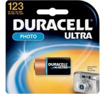 Duracell Ultra 123 DL123A / CR123A ELF 123A 3V Lithium 1 gab.