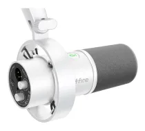 Fifine K688W dinamiskais mikrofons (balts)