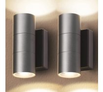 CELAVY modernā āra LED sienas gaismas sienas lampa, IP65 (2x)