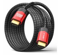 JSAUX 8K HDMI kabelis 3 metri, HDMI 2.1 kabelis liela ātruma Ethernet 48Gbps 8K @ 60Hz