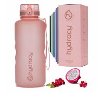 Premium Hydracy ūdens pudele — liela 2 litru pudele, BPA nesaturoša — necaurlaidīga vingrošanas pudele ar augļu sietiņu