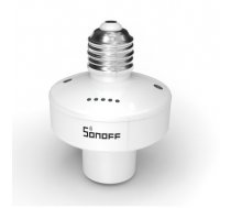 Sonoff Slampher R2 - viedais Wi-Fi E27 spuldzes turētājs ar RF 433 MHz atbalstu / 400 W / 230 VAC / vadība ar tālvadības pulti