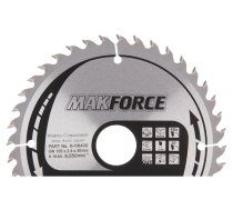 T.C.T. Zāģripa MAKFORCE 165X2.4X30mm 20° T40 B-08436 Makita