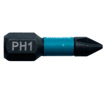 Skrūvgrieža uzgalis PH1 25MM IMPACT BLACK (2 gab) komplekts B-63600 Makita