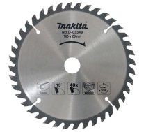 T.C.T. Zāģripa 165X2X20mm 18° T40 D-03349 Makita